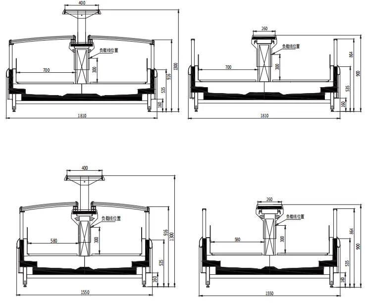 Remote double-sided air outlet island freezer with high-capacity display and industrial-grade construction - XCCold Series