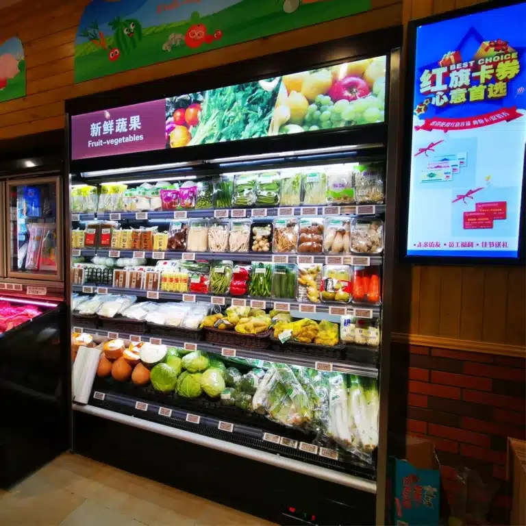 commercial-open-display-chiller-fruit-vegetable
