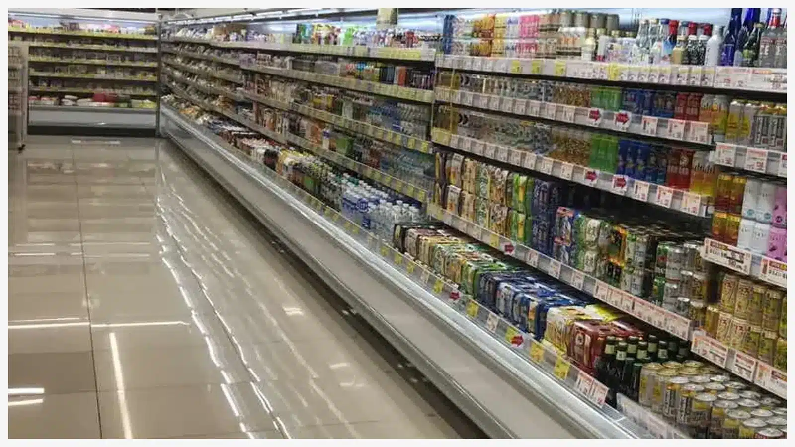 Open chiller dairy display reference