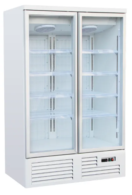 Plug-in glass door chiller with integrated compressor and precision 0 to 5°C industrial-grade self-contained cooling - XCCold Series