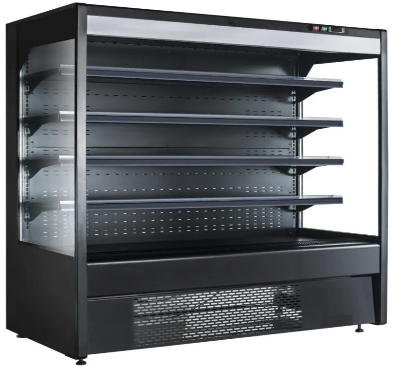 Plug-in type open chiller with integrated bottom compressor, R290 eco-refrigerant system, and precision 0 to 5°C "Plug-and-Play" thermal control - XCCold Series