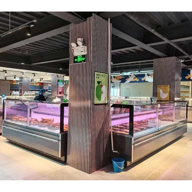 refrigerated-straight-glass-salad-display-showcase