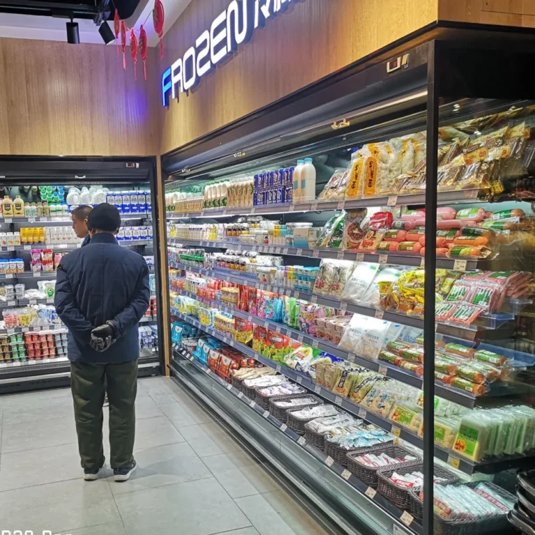 remote-open-front-multideck-chiller-supermarket-display