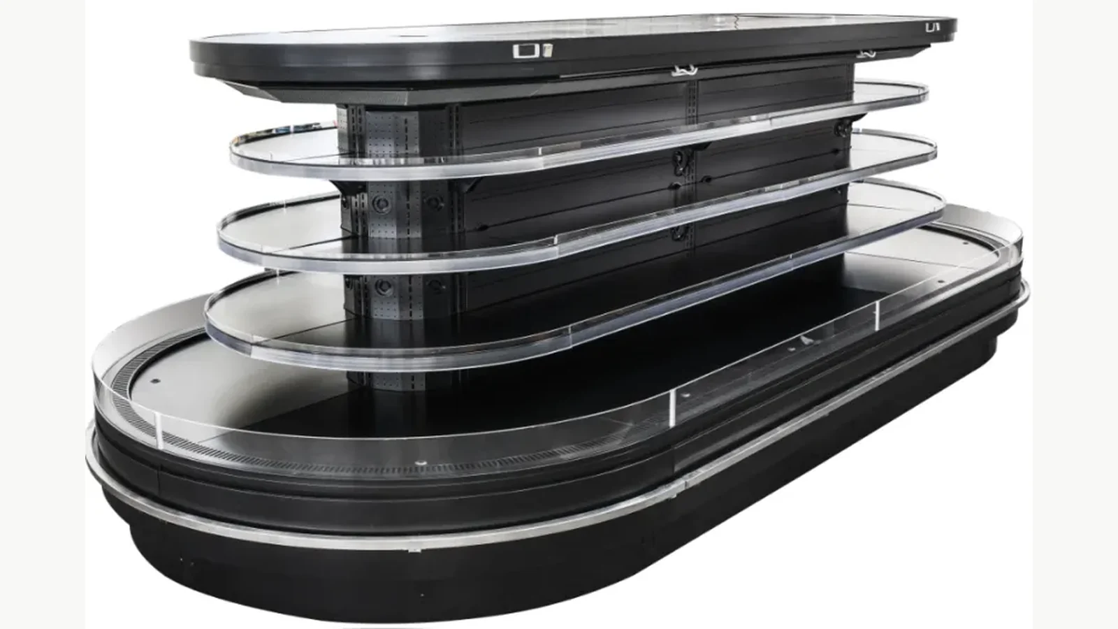 Current remote round luxury island semi-high multideck open chiller product-page reference